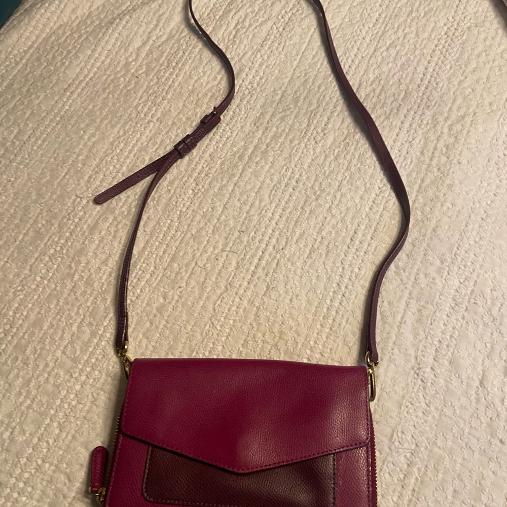 Vera Bradley Magenta wallet/Crossbody Bag